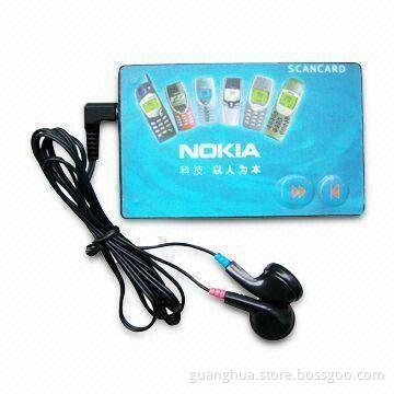 Name Card FM Radio, Easy to Carry, Customized Logos Welcomed